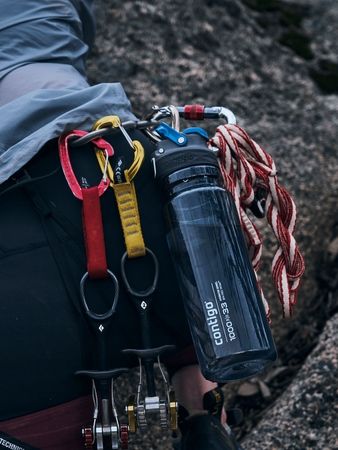 Contigo Butelka na wodę Free Flow 1000ml Niebieski na Arena.pl