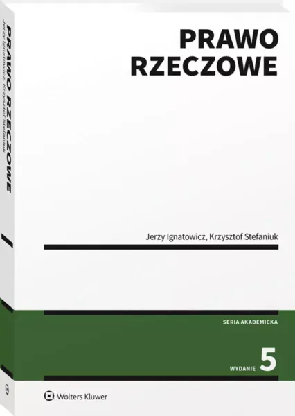 Prawo rzeczowe 2022 zdjęcie 1