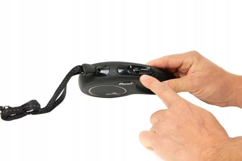 Flexi New Classic S linka 8m CZARNA do 12kg na Arena.pl