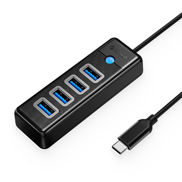 Orico Hub USB-C 4x USB-A 3.1 czarny zdjęcie 3