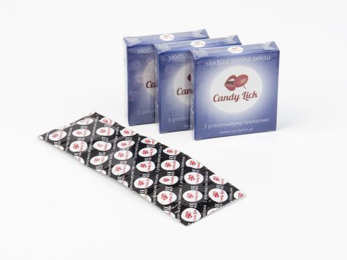 Prezerwatywy Candy Lick klasyczne na Arena.pl