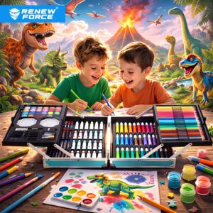 ZESTAW ARTYSTYCZNY DINOZAUR na Arena.pl