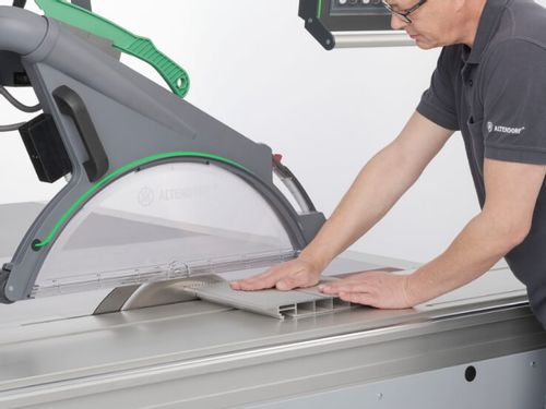 Piła formatowa system ochrony dłoni Hand Guard Standard formatówka pilarka na Arena.pl