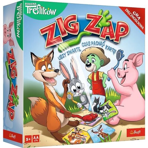 gra zig zap rodzina treflików 02821 na Arena.pl
