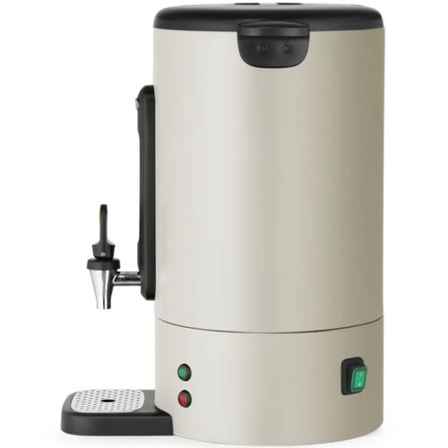 Zaparzacz do kawy z kranem ociekaczem 14 l 1750 W - jasnoszary na Arena.pl