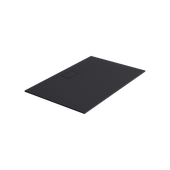 Lavano brodzik prostokątny 140x100 cm kompozytowy, czarny