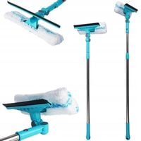 Mop DO OKIEN teleskopowy myjka ściągaczka do mycia szyb luster kabiny długa