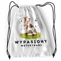 Plecak Sportowy Szkolny Weterynarza Worek Torba Z Nadrukiem Ze Zdjęciem