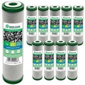 WKŁAD Z WĘGLA AKTYWNEGO 10' USUWA CHLOR, METALE CIĘŻKIE, POPRAWIA SMAK