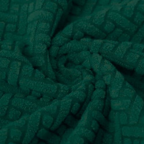 POKROWIEC NA KRZESŁO ŻAKARD JODEŁKA  ZIELONY na Arena.pl