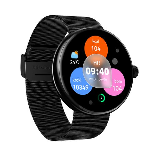 Forever Smartwatch Forevive 5 SB-365 Czarny na Arena.pl