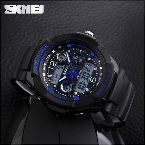 Zegarek dziecięcy SKMEI elektroniczny stoper data alarm podświetlenie na Arena.pl