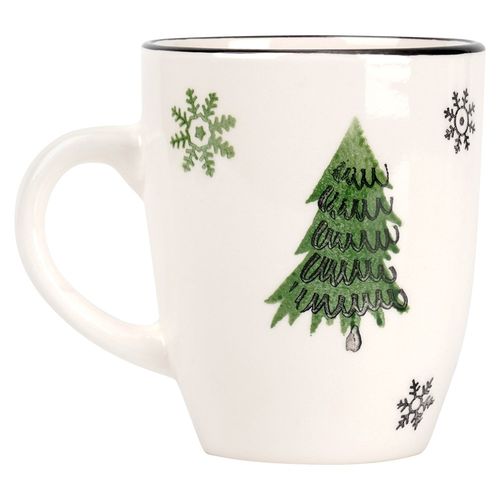 Kubek ceramiczny choinka 350 ml na Arena.pl