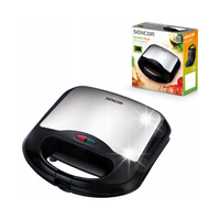 TOSTER opiekacz do kanapek 700W srebrny KWADRATOWE TOSTY Sencor SSM 4220SS