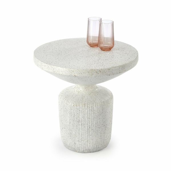 Stolik kawowy Farra L, biały zdjęcie 4