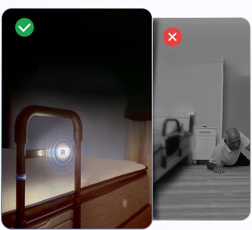 Poręcz do łóżka dla seniora NIMOOD C1 pomoc przy wstawaniu POWYSTAWOWY na Arena.pl