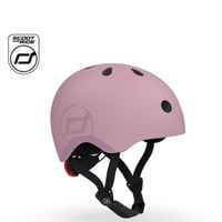 Kask dla dzieci Scootandride S-M dla dzieci 3+ Wildberry 51-55 cm