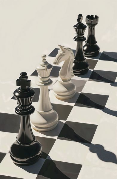 Plakat 53x81cm Szach i Mat zdjęcie 1