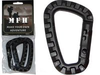 KARABIŃCZYK ABS 7 mm x 8.5 cm black