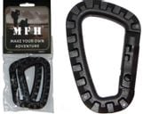 KARABIŃCZYK ABS 7 mm x 8.5 cm black