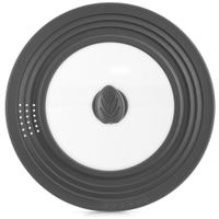 Pokrywka Uniwersalna Szklana Silikonowa do Garnka Patelni 24 / 26 / 28 cm