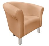 Fotel Milo D14 olcha nogi chrom