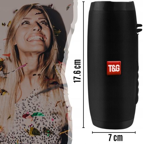 Głośnik Bluetooth BOOMBOX Mobilny USB RADIO LED MP3 Bezprzewodowy Przenośny na Arena.pl