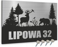 Tablica ALUMINIOWA adresowa Tabliczka Numer Domu Adres nazwa ulicy