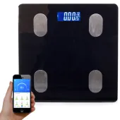 Waga łazienkowa analityczna Verk Group do 180 kg z Bluetooth dla precyzyjnych pomiarów BMI