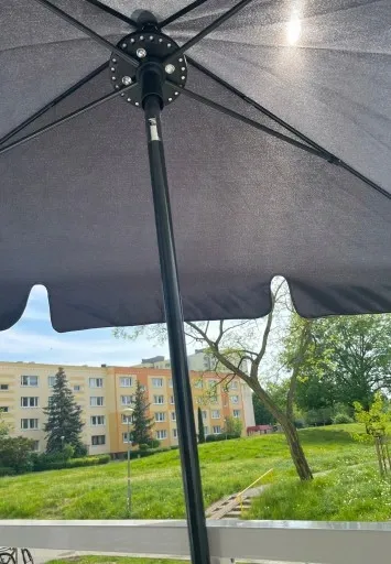 PARASOL SKŁADANY BALKONOWY PLAŻOWY OGRODOWY TARAS zdjęcie 9