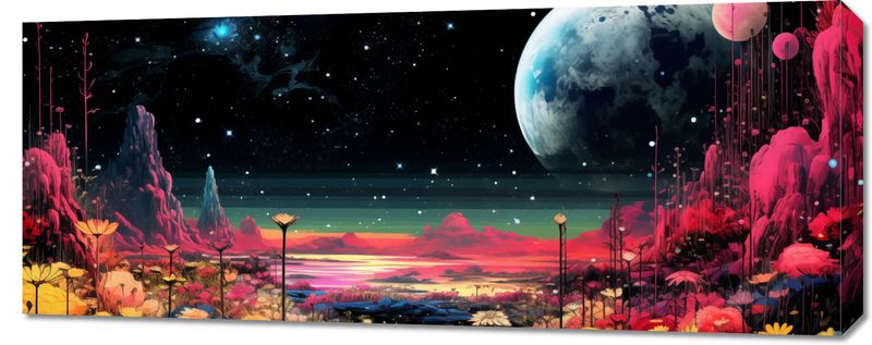 Obraz 100x40cm Inny Świat zdjęcie 1