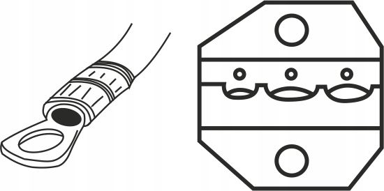 ZACISKARKA PRASKA DO KONEKTORÓW IZOLOWANYCH KABLI zdjęcie 2