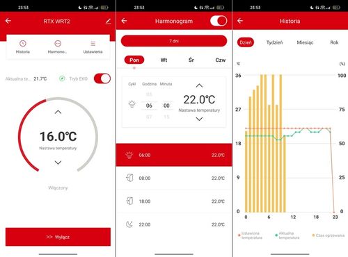 Głowica Termostatyczna RTX Termostat do grzejnika WiFi TUYA Smart na Arena.pl