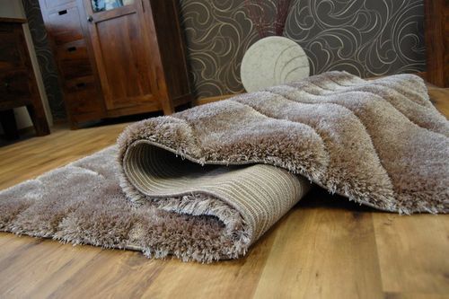Dywan SHAGGY SOFT - 3D 2244 brąz na Arena.pl