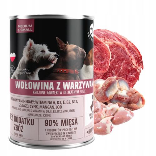 PET REPUBLIC karma mokra dla psa mix smaków 24 x 400g na Arena.pl