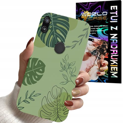 ETUI CASE DO HUAWEI P SMART 2019 - LIŚCIE WZORY DLA KOBIET KWIATY RÓŻE na Arena.pl