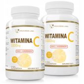 WITAMINA C 1000mg KWAS L-ASKORBINOWY 240kapsułek
