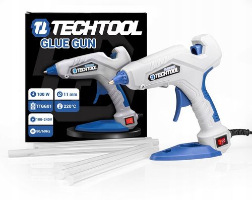 PISTOLET DO KLEJU NA GORĄCO KLEJARKA 100W + KLEJ WKŁADY 11MM MOCNY na Arena.pl