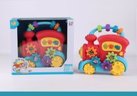 ZABAWKA EDUKACYJNA INTERAKTYWNY POCIĄG Z DŹWIĘKIEM