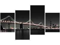 OBRAZ PANORAMA MOSTU SAN FRANCISCO