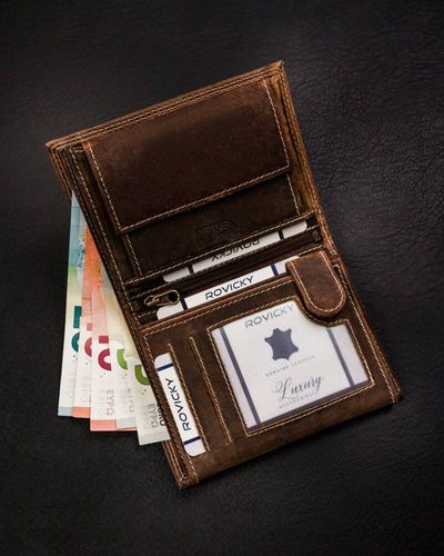 klasyczny, duży portfel męski ze skóry naturalnej - always wild na Arena.pl