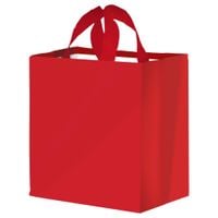 torba na zakupy 24l 35x35x20 gładka fraspo 1szt czerwona
