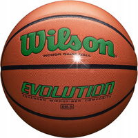 WILSON EVOLUTION GREEN 7 PIŁKA DO KOSZYKÓWKI MECZOWA