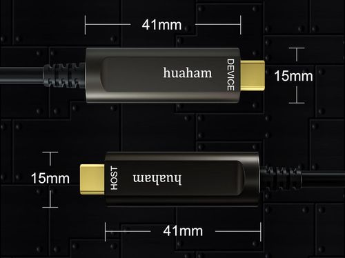 Kabel światłowodowy Huaham USB C do USB C USB 3.1, 10 Gb/s, do 50 stóp 10m na Arena.pl