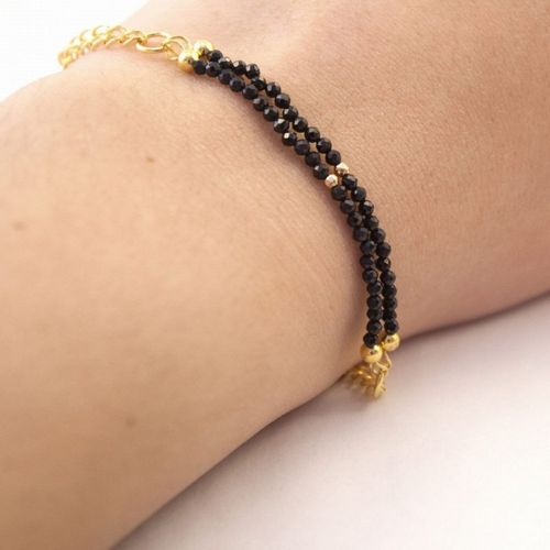 "Bransoletka HEMATYT SPINEL 925" na Arena.pl