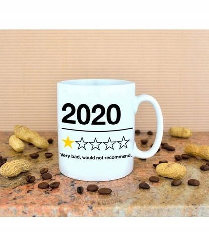 Ceramiczny kubek 2020 would not recommend na Arena.pl