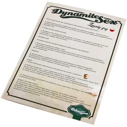 Gra Planszowa Dla Dorosłych - Dynamite Sex na Arena.pl