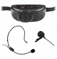 Głośnik przenośny Azusa MIK0041 czarny 2 W