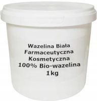 Biała Wazelina 100% BIO Medyczna Kosmetyczna 1kg