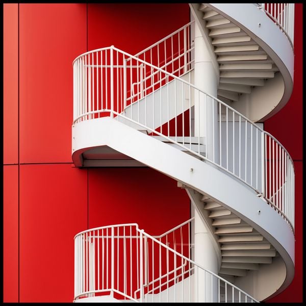 Plakat 90x90cm Schody do Niebios zdjęcie 2